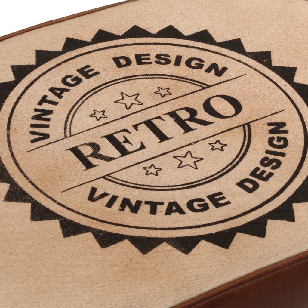 Barkrukken 2 st 44x37,5x78 cm donkerbruin