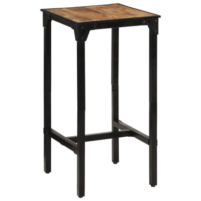Bartafel Massief Ruw Mangohout 60 x 55 x 107 cm