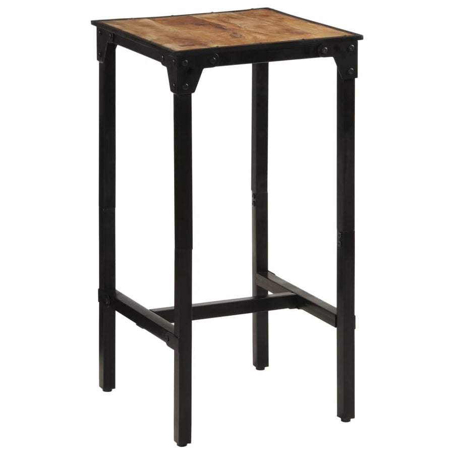 Bartafel Massief Ruw Mangohout 60 x 55 x 107 cm