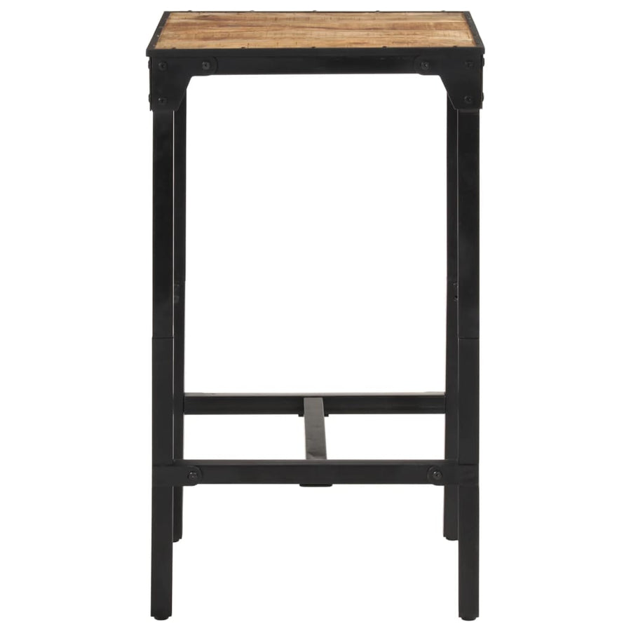 Bartafel Massief Ruw Mangohout 60 x 55 x 107 cm