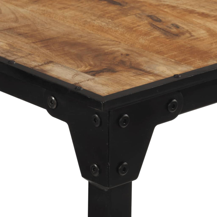Bartafel Massief Ruw Mangohout 60 x 55 x 107 cm
