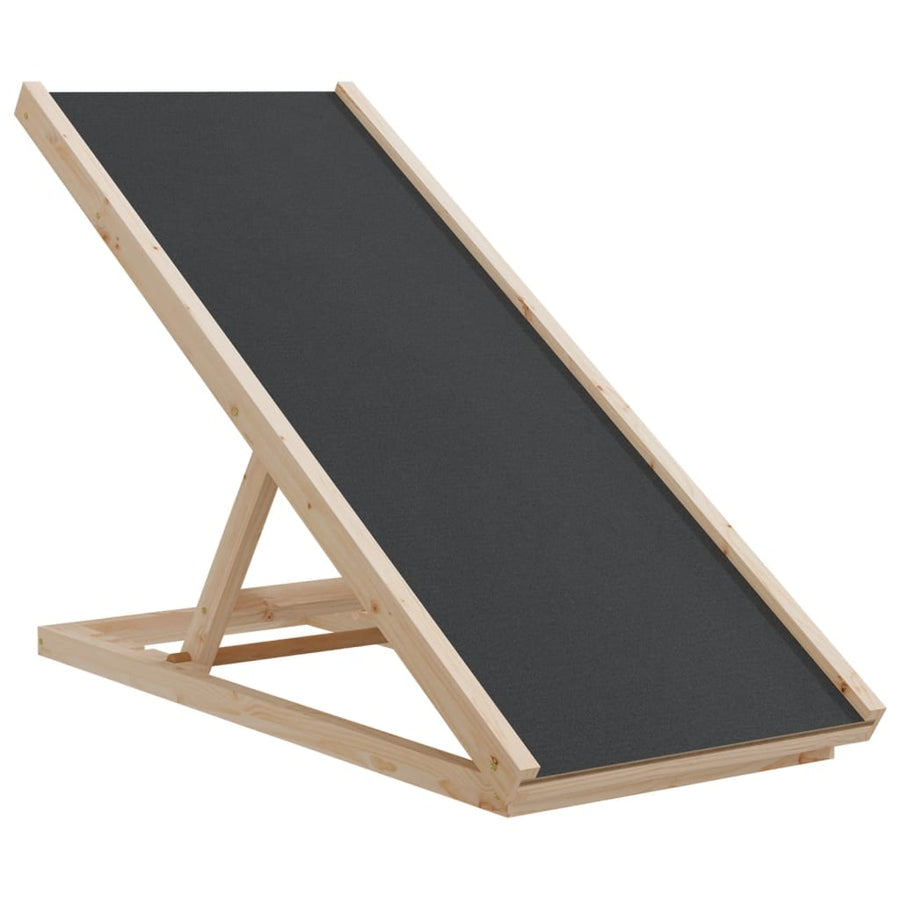 Hondenloopplank Massief Vurenhout 100 x 40 cm
