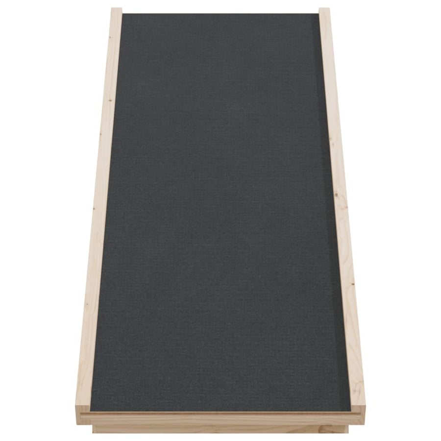 Hondenloopplank Massief Vurenhout 100 x 40 cm