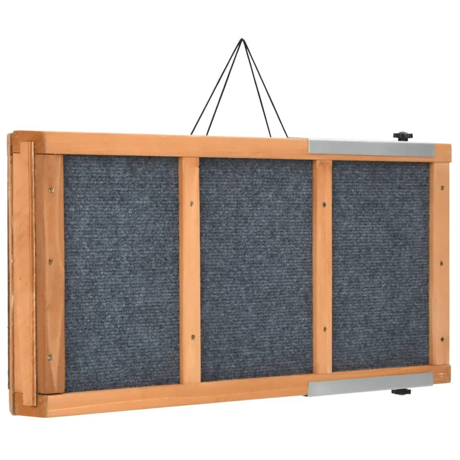 Hondenloopplank Massief Vurenhout 120 x 30 cm