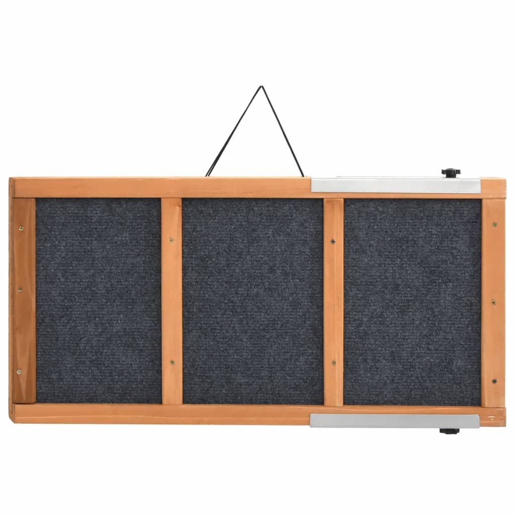 Hondenloopplank Massief Vurenhout 120 x 30 cm