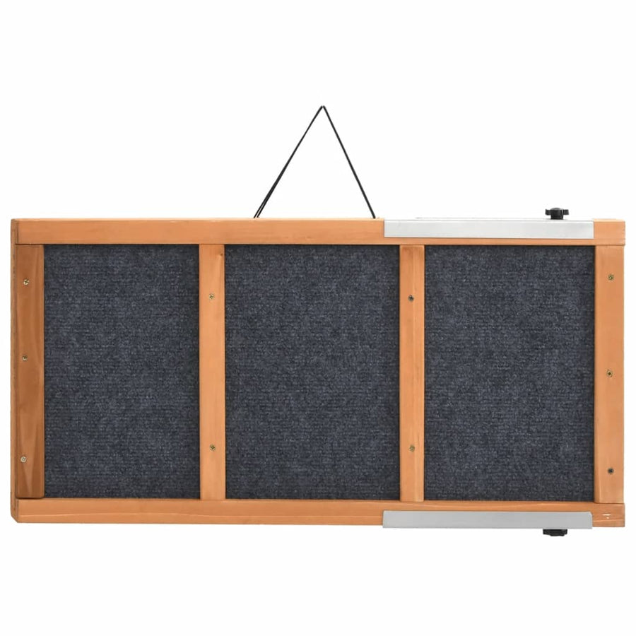 Hondenloopplank Massief Vurenhout 120 x 30 cm