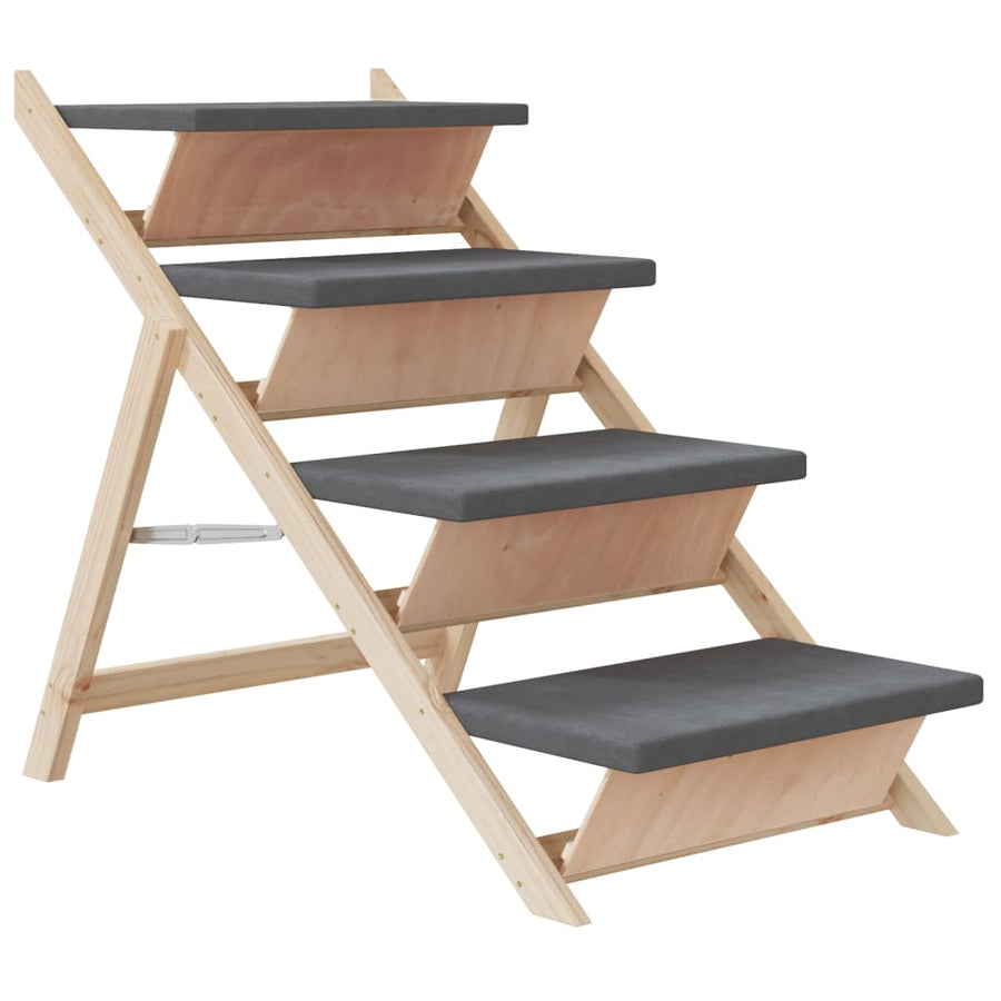 Hondentrap Massief Vurenhout 105 x 47 cm
