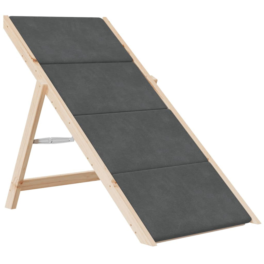 Hondentrap Massief Vurenhout 105 x 47 cm
