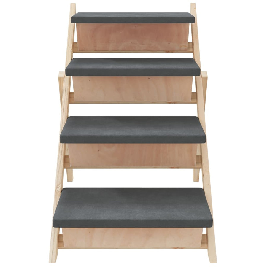 Hondentrap Massief Vurenhout 105 x 47 cm
