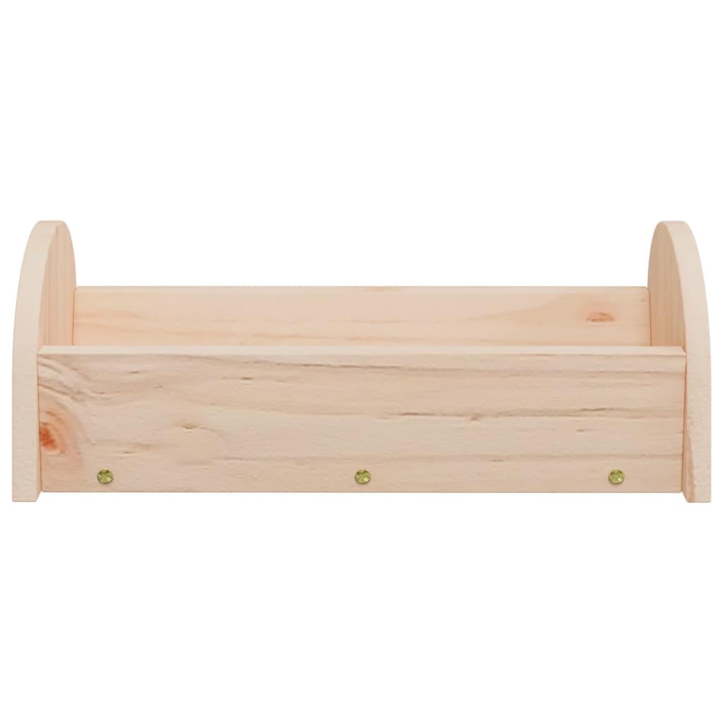 Hooiruif Voor Konijnen Massief Vurenhout 28 x 10 x 10 cm