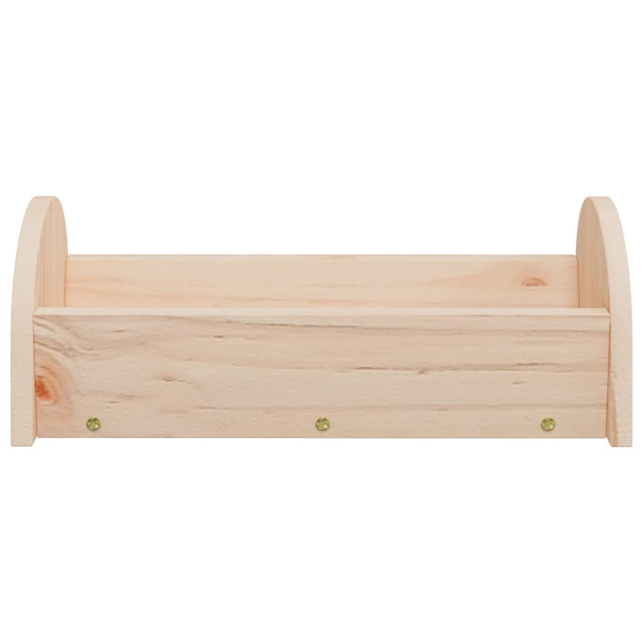 Hooiruif Voor Konijnen Massief Vurenhout 28 x 10 x 10 cm