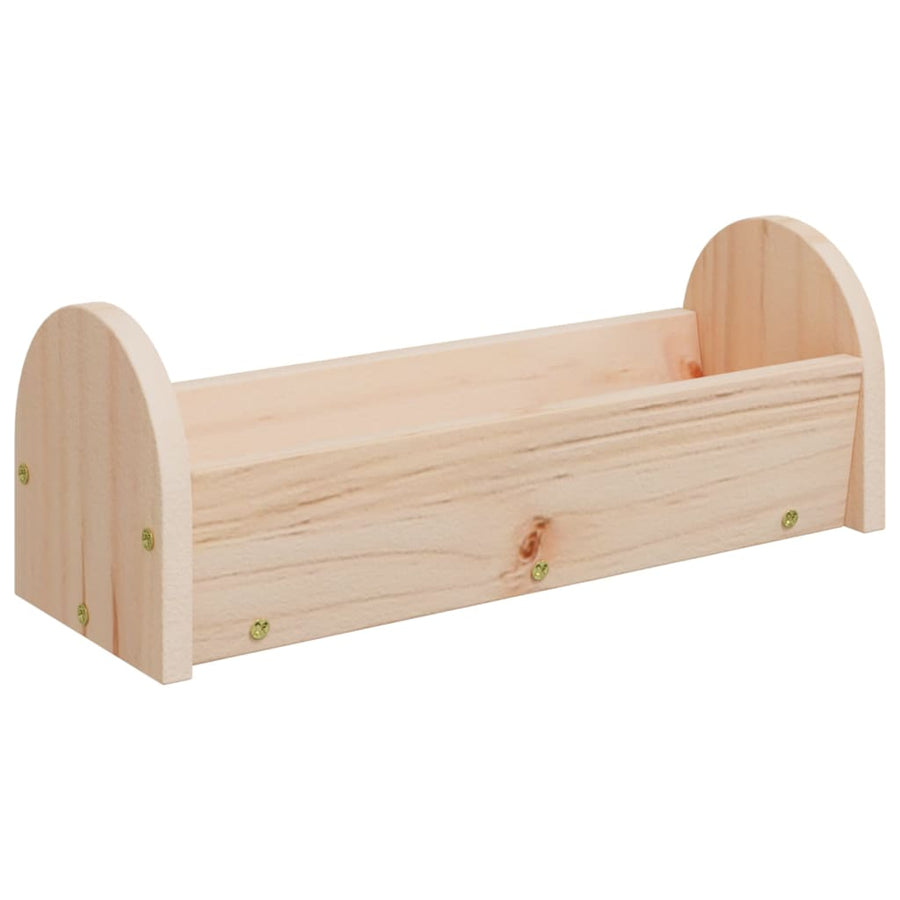 Hooiruif Voor Konijnen Massief Vurenhout 28 x 10 x 10 cm