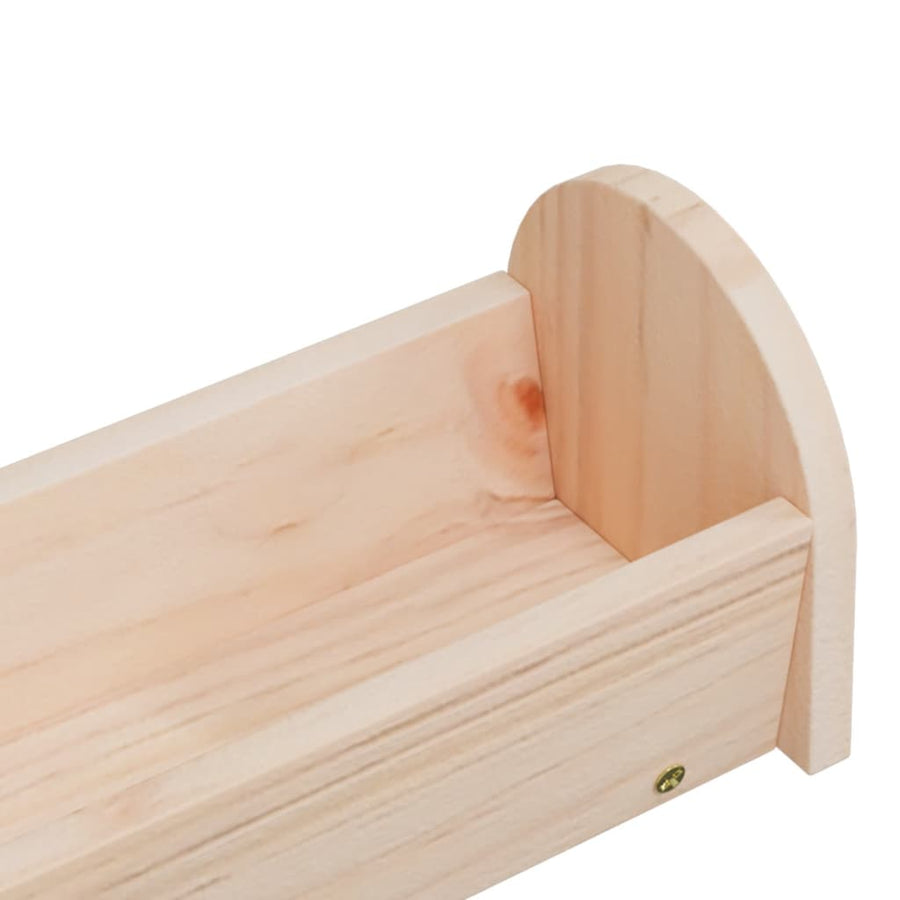 Hooiruif Voor Konijnen Massief Vurenhout 28 x 10 x 10 cm
