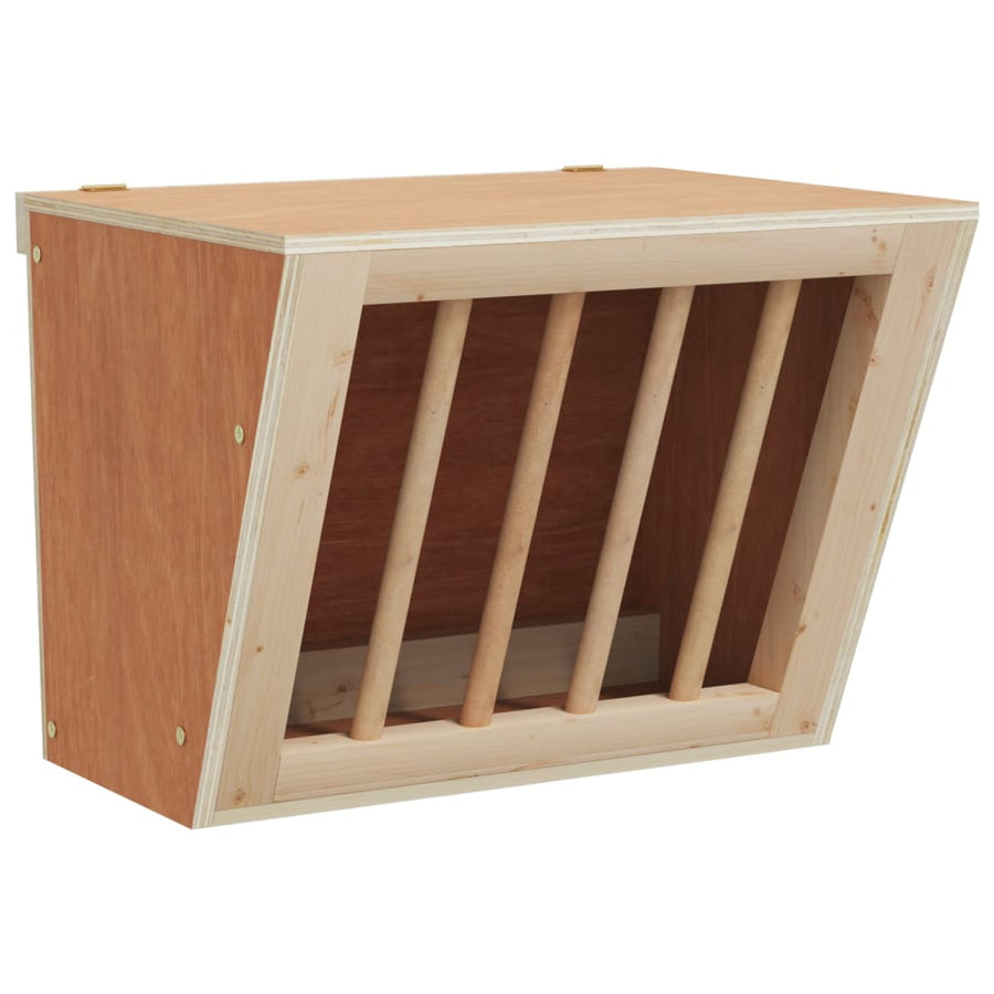 Hooiruif Voor Konijnen 25X18,5X20,5 Cm Massief Vurenhout 25 x 18.5 x 20.5 cm