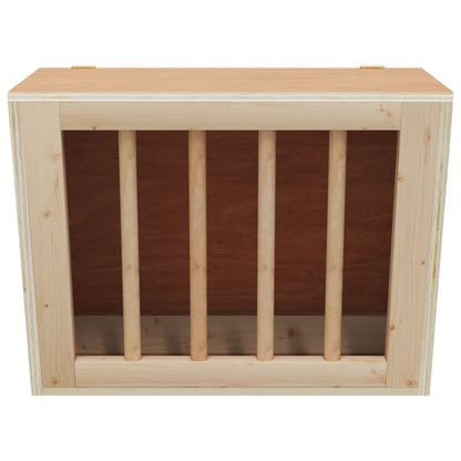 Hooiruif Voor Konijnen 25X18,5X20,5 Cm Massief Vurenhout 25 x 18.5 x 20.5 cm