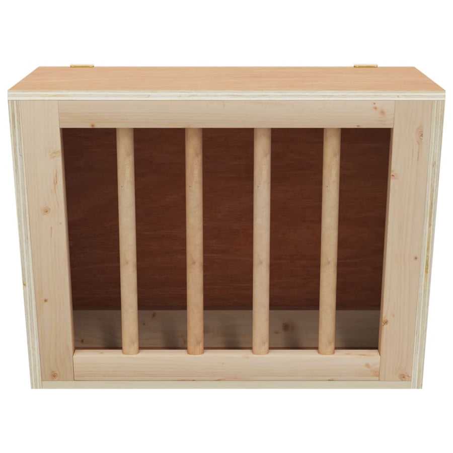 Hooiruif Voor Konijnen 25X18,5X20,5 Cm Massief Vurenhout 25 x 18.5 x 20.5 cm