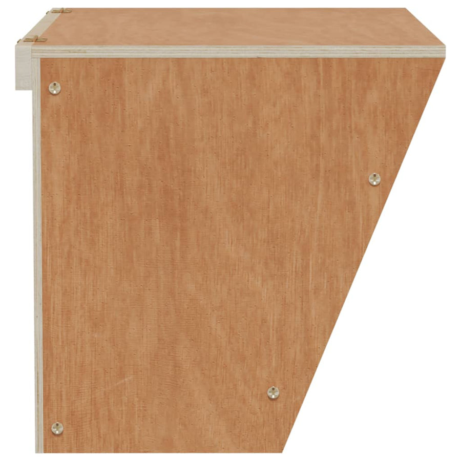 Hooiruif Voor Konijnen 25X18,5X20,5 Cm Massief Vurenhout 25 x 18.5 x 20.5 cm