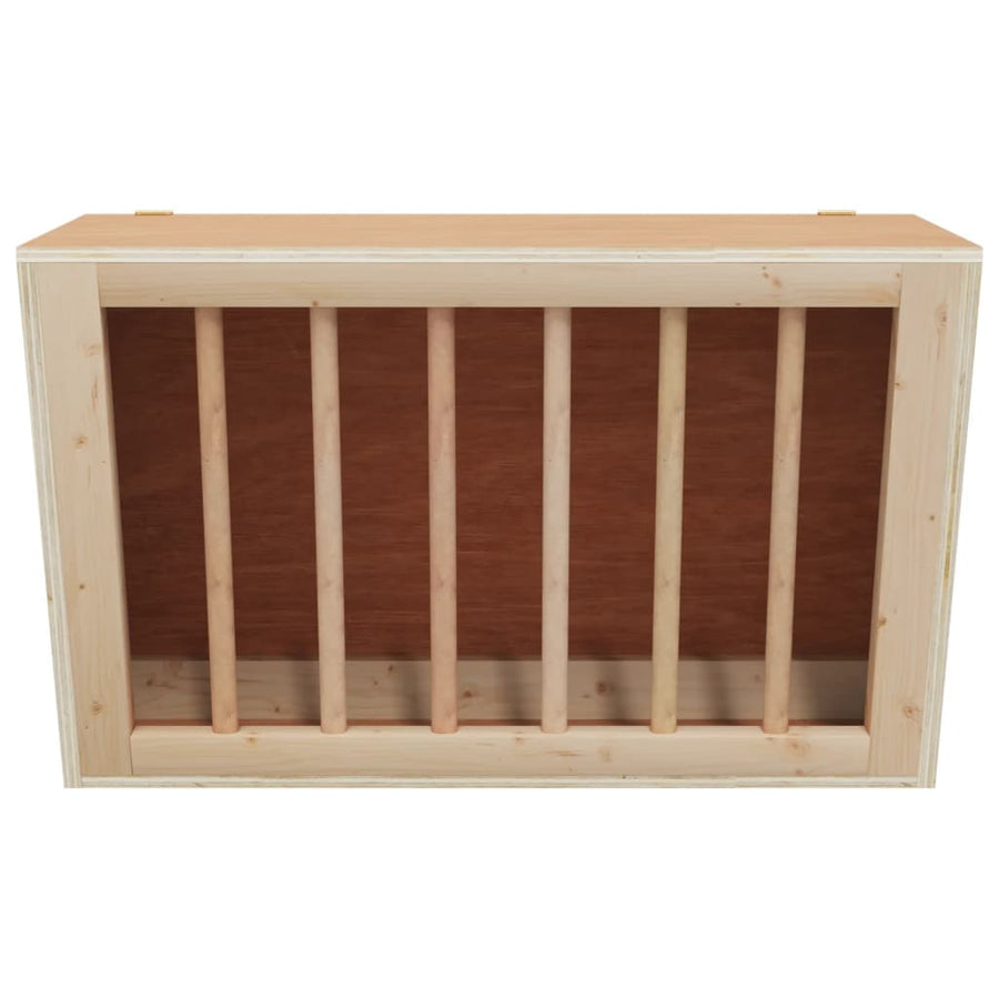 Hooiruif Voor Konijnen 37X18,5X23 Cm Massief Vurenhout 37 x 18.5 x 23 cm