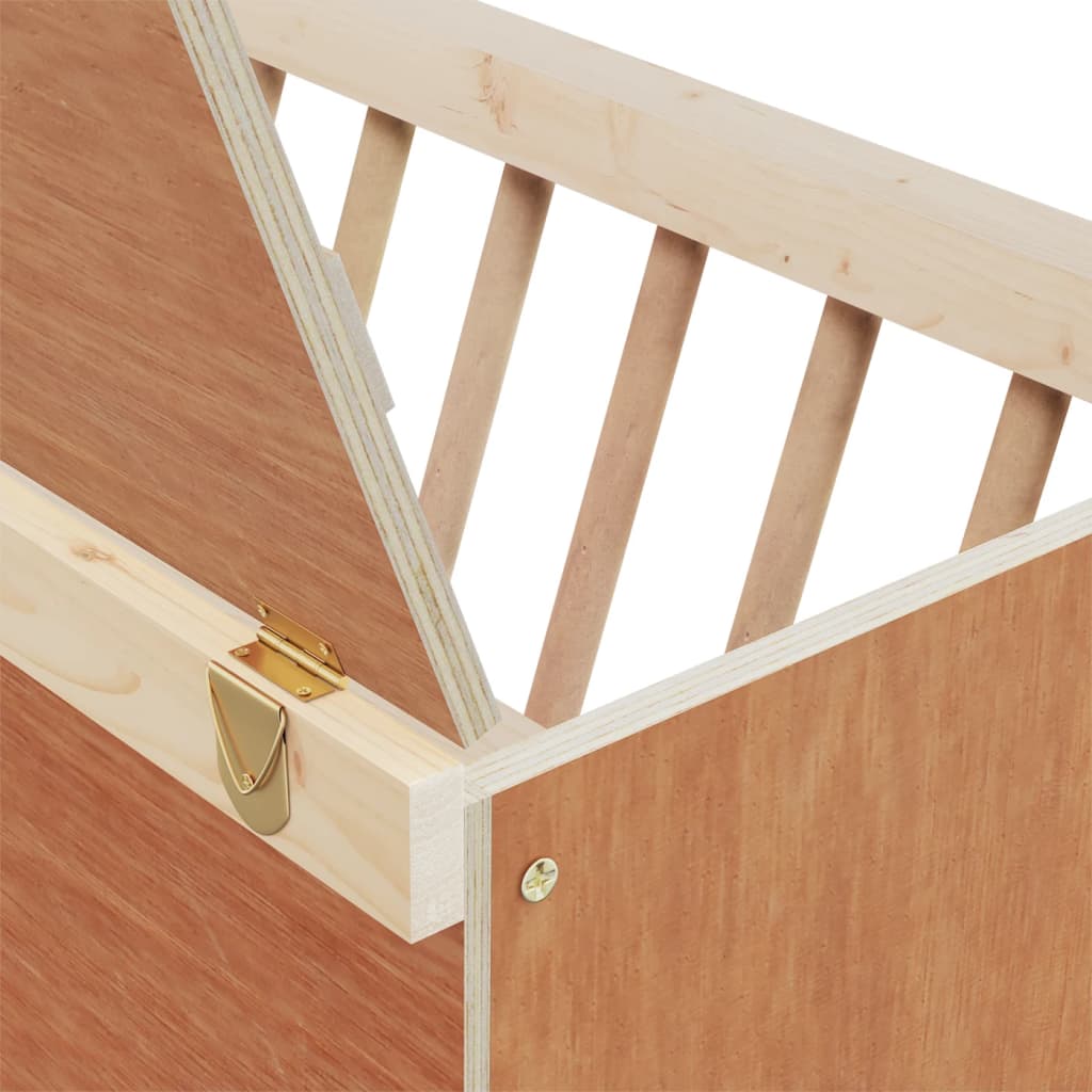 Hooiruif Voor Konijnen 37X18,5X23 Cm Massief Vurenhout 37 x 18.5 x 23 cm