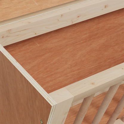 Hooiruif Voor Konijnen 37X18,5X23 Cm Massief Vurenhout 37 x 18.5 x 23 cm