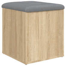 Opbergbank Sonoma Eiken 42x42x45 cm Bewerkt Hout