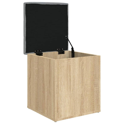 Opbergbank Sonoma Eiken 42x42x45 cm Bewerkt Hout