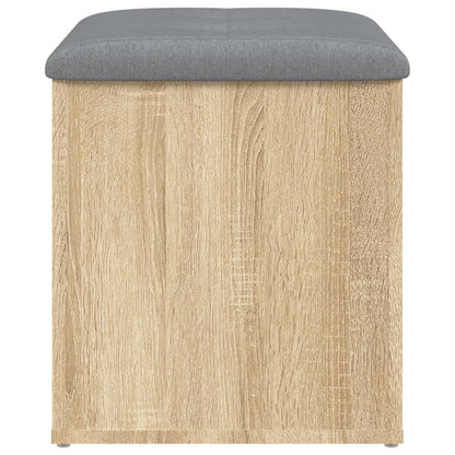 Opbergbank Sonoma Eiken 42x42x45 cm Bewerkt Hout