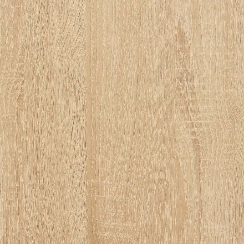 Opbergbankje Bewerkt Hout Kleurig 102 x 42 x 45 cm Sonoma eiken