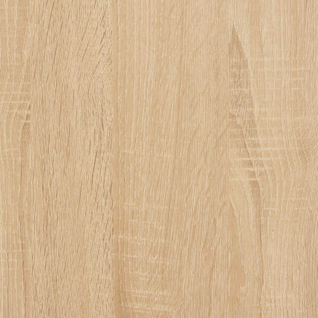 Opbergbankje 42x42x46 cm bewerkt hout sonoma eikenkleurig
