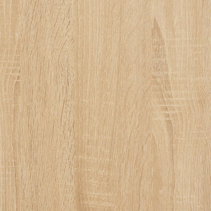 Opbergbankje 42x42x46 cm bewerkt hout sonoma eikenkleurig
