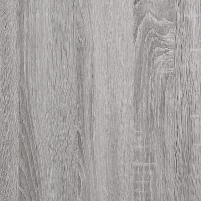 Opbergbankje 62x42x46 cm bewerkt hout grijs sonoma eikenkleurig