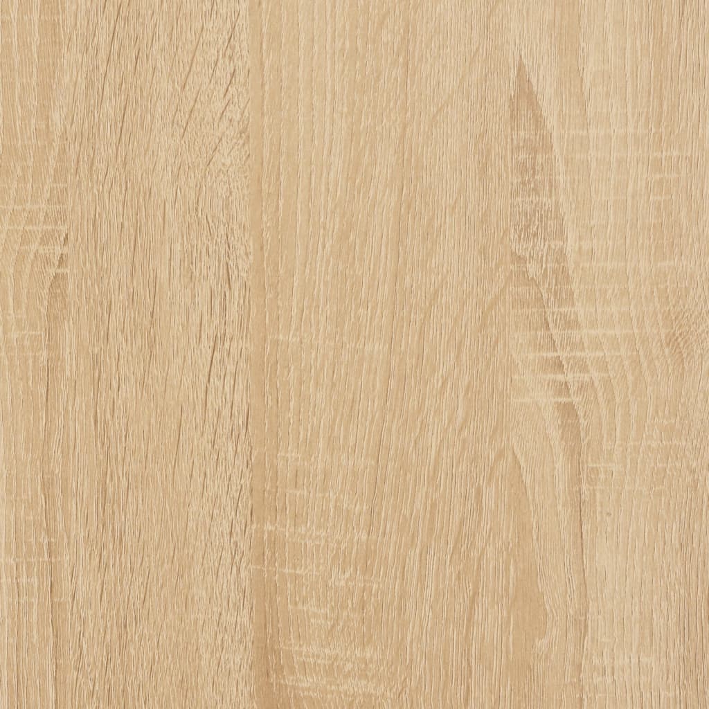 Opbergbankje 82x42x46 cm bewerkt hout sonoma eikenkleurig
