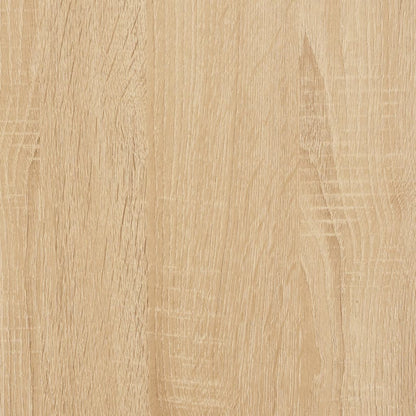 Opbergbankje 82x42x46 cm bewerkt hout sonoma eikenkleurig