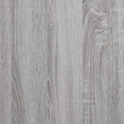 Opbergbankje 82x42x46 cm bewerkt hout grijs sonoma eikenkleurig