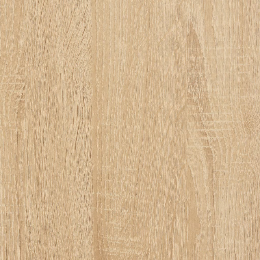 Opbergbankje 102x42x46 cm bewerkt hout sonoma eikenkleurig
