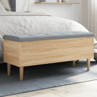Opbergbank 102x42x46 cm sonoma eiken
