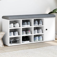 Schoenenbank 102X32X50 Cm Bewerkt Hout Wit