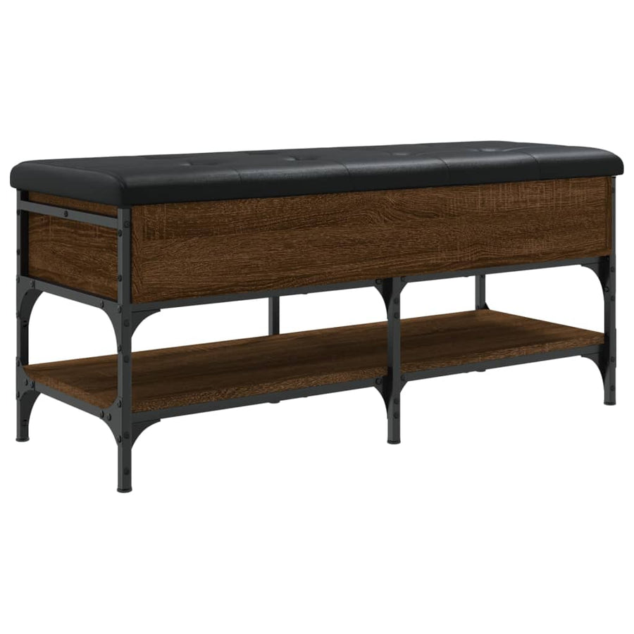 Schoenenbank Bewerkt Hout Sonoma Eikenkleurig 102 x 42 x 45 cm bruin eikenkleur