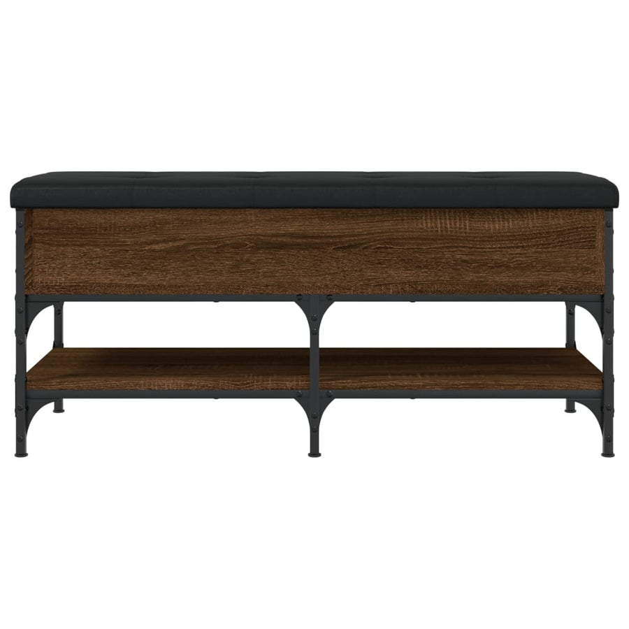 Schoenenbank Bewerkt Hout Sonoma Eikenkleurig 102 x 42 x 45 cm bruin eikenkleur
