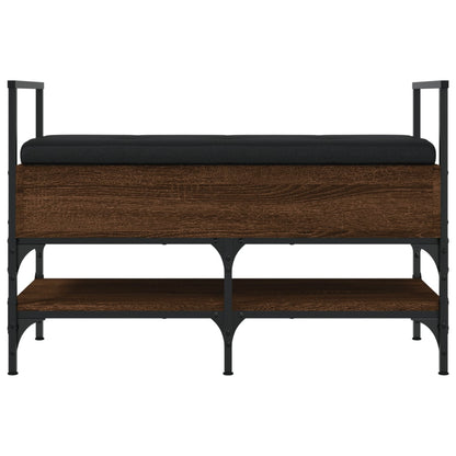 Schoenenbank 85,5X42X57,5 Cm Bewerkt Hout Bruineikenkleurig bruin eikenkleur