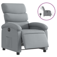 Fauteuil Stof Lichtgrijs Nee Elektrisch verstelbaar