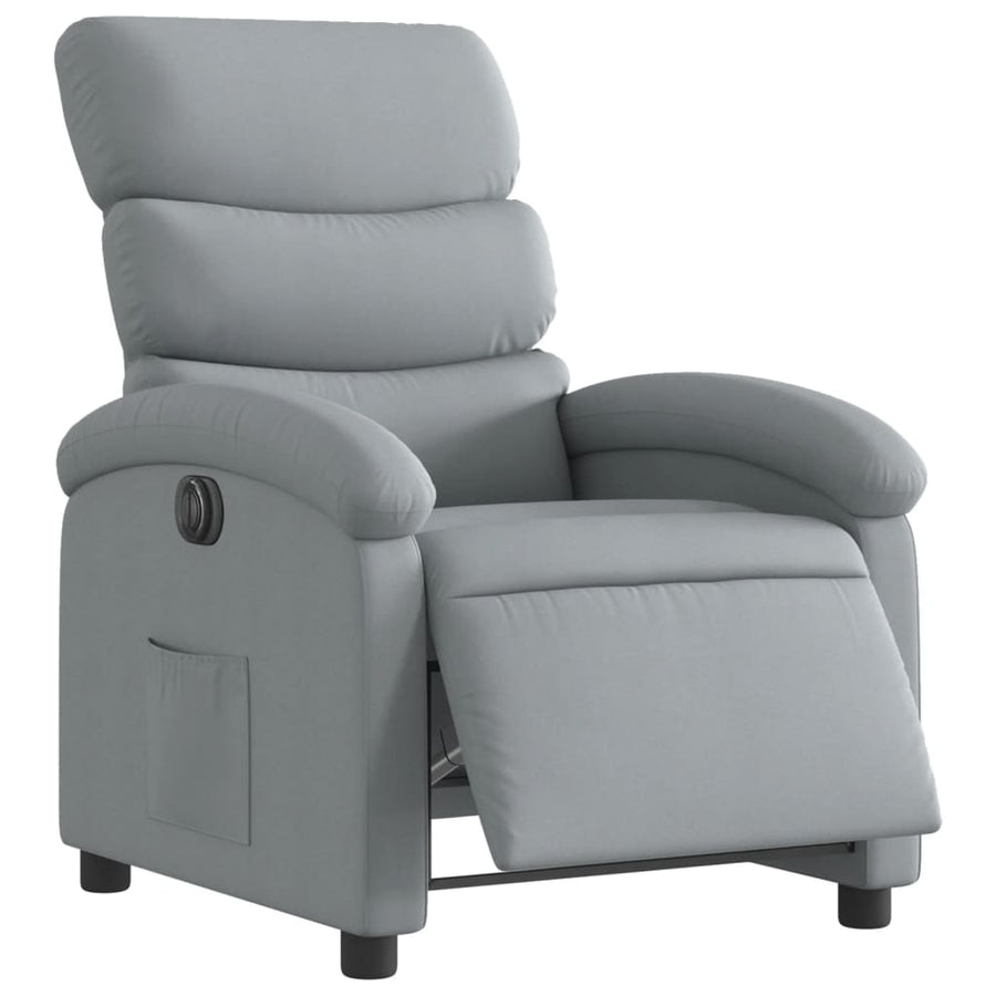 Fauteuil Stof Lichtgrijs Nee Elektrisch verstelbaar