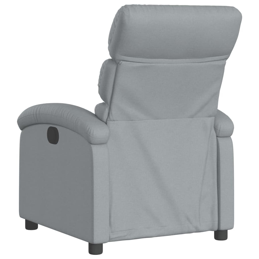 Fauteuil Stof Lichtgrijs Nee Elektrisch verstelbaar