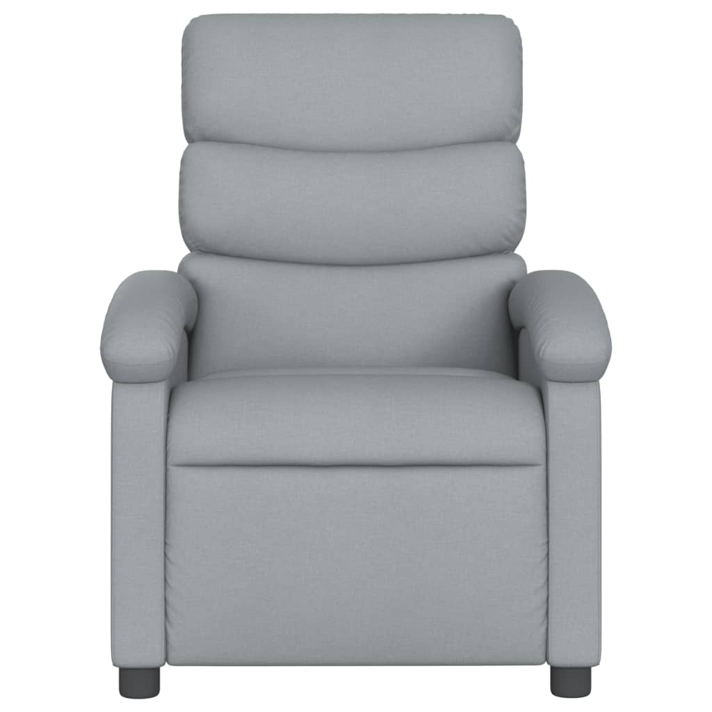Fauteuil Stof Lichtgrijs Nee Elektrisch verstelbaar
