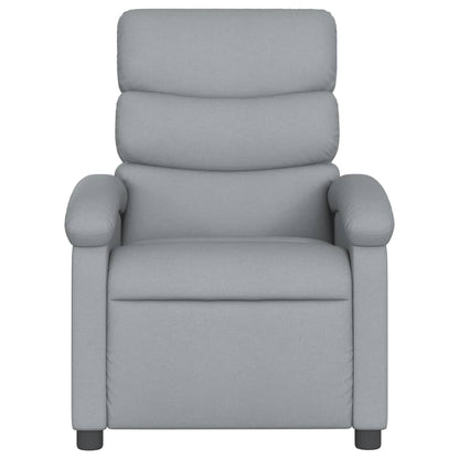 Fauteuil Stof Lichtgrijs Nee Elektrisch verstelbaar