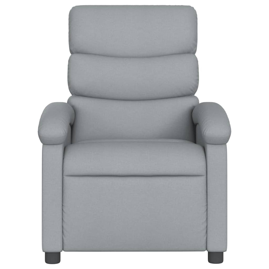 Fauteuil Stof Lichtgrijs Nee Elektrisch verstelbaar