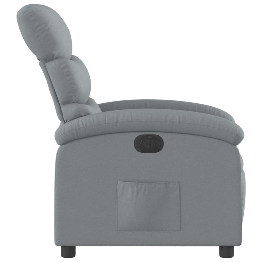Fauteuil Stof Lichtgrijs Nee Elektrisch verstelbaar