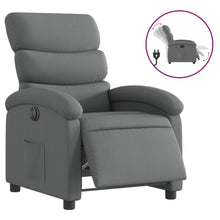 Fauteuil Stof Donkergrijs Nee Elektrisch verstelbaar