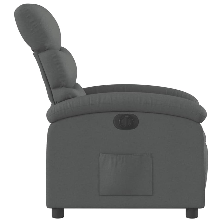 Fauteuil Stof Donkergrijs Nee Elektrisch verstelbaar