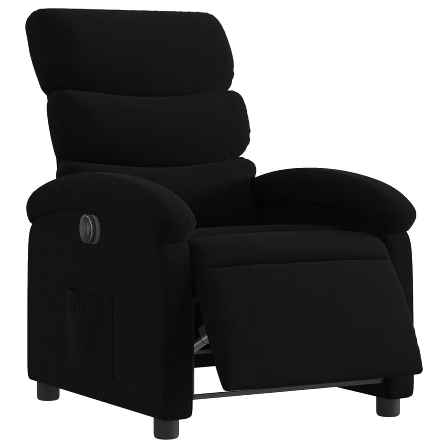 Fauteuil Verstelbaar Elektrisch Stof Zwart Nee Elektrisch verstelbaar